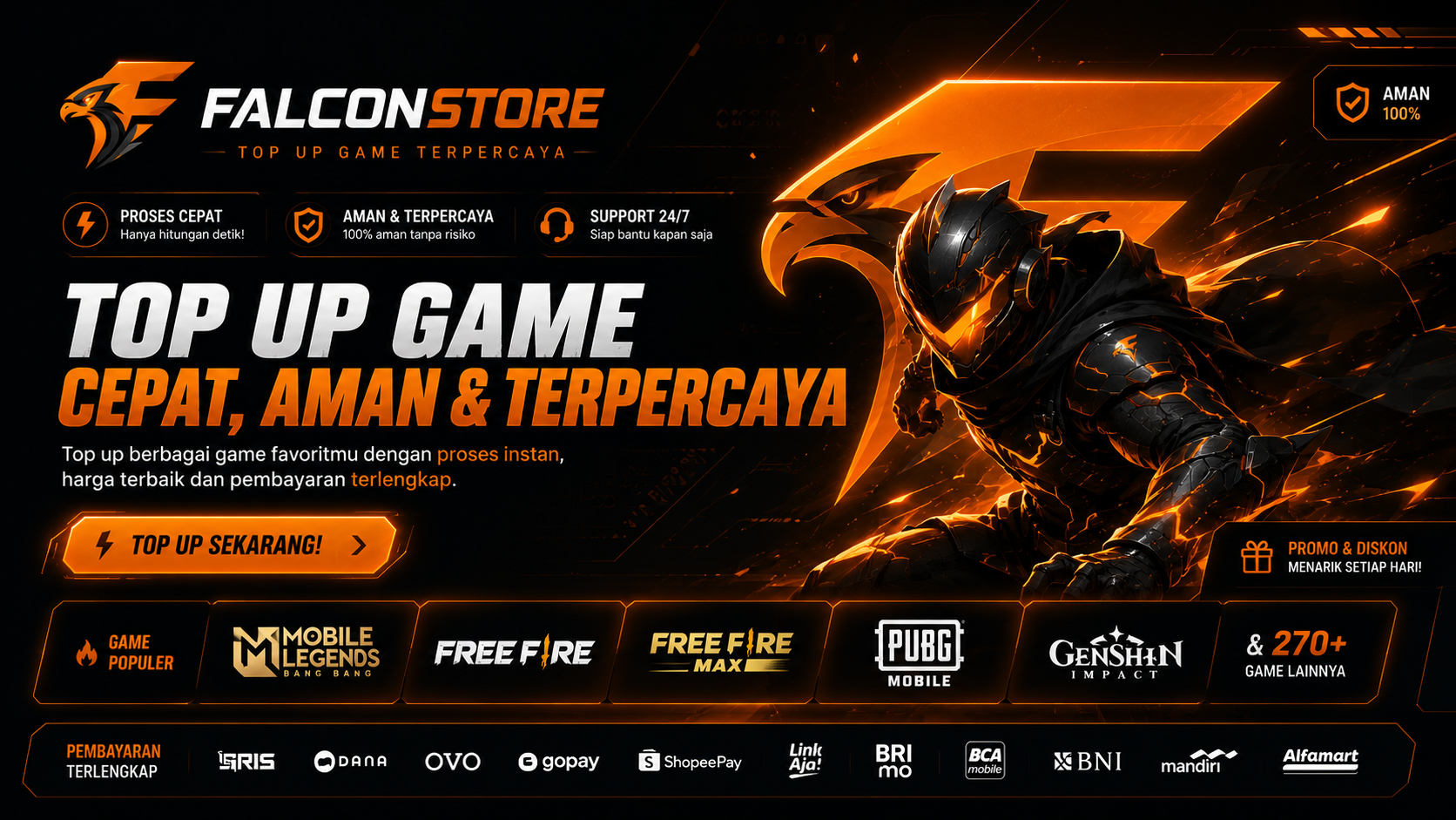 Promosi Falconstore