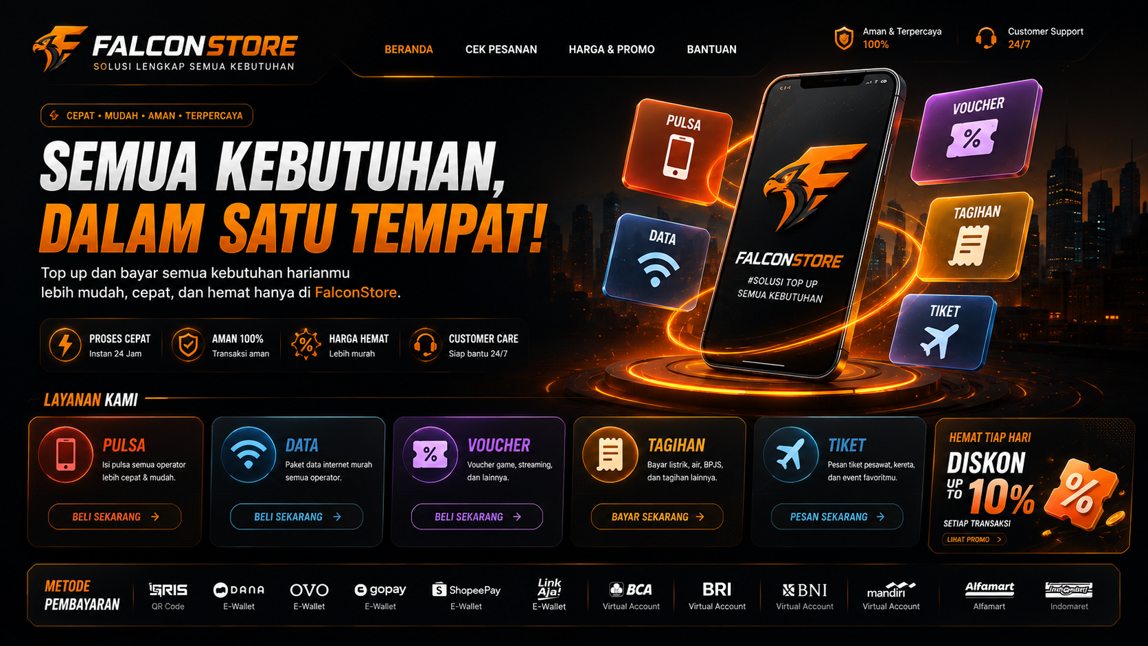 Promosi Falconstore