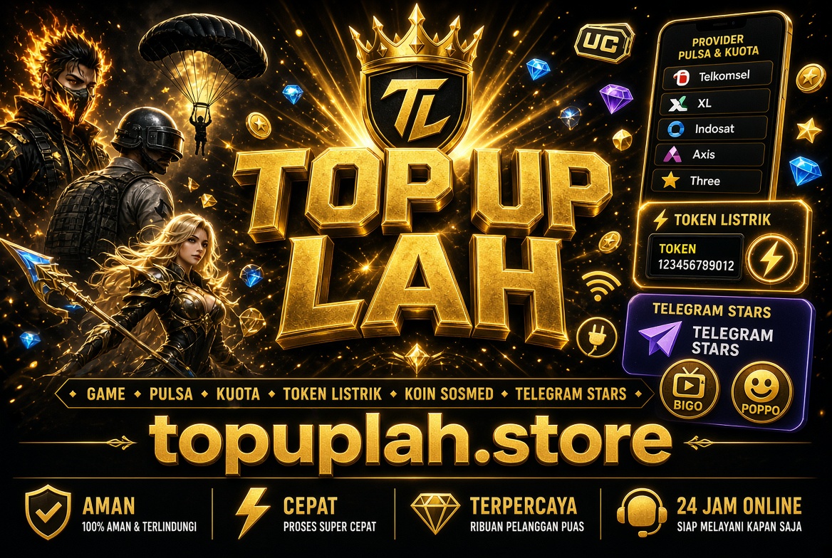 PULSA,KOUTA,TELEGRAM STARS,KOIN SOSMED