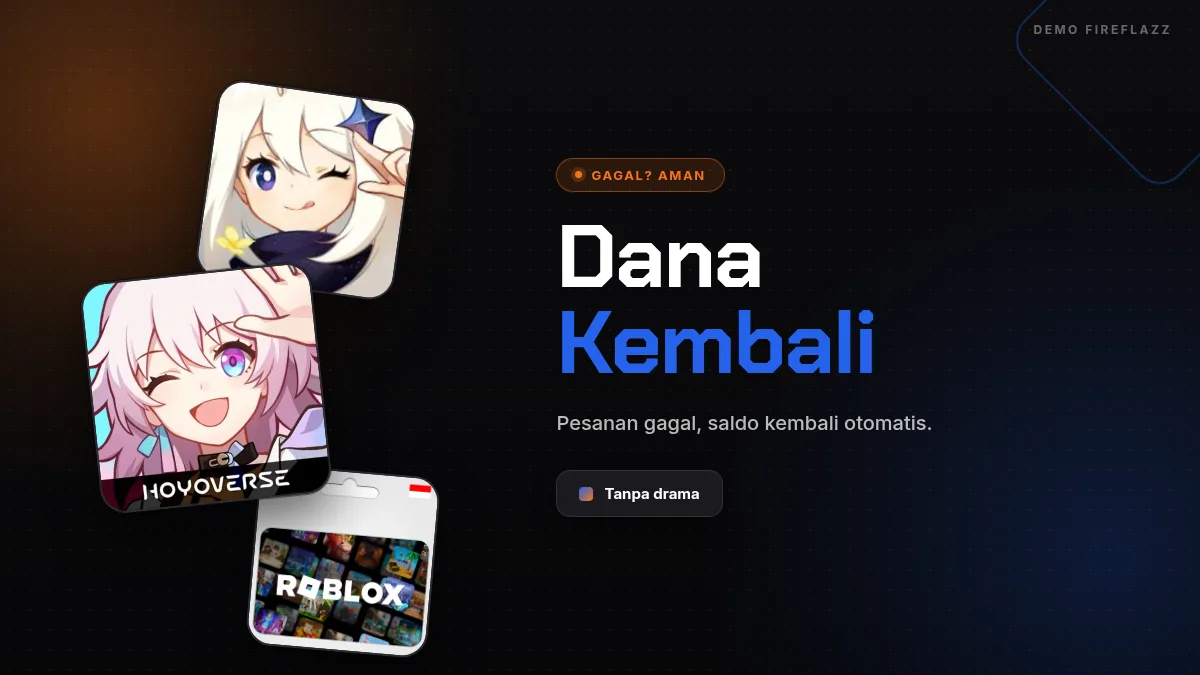 Pesanan gagal, dana kembali otomatis ke saldo