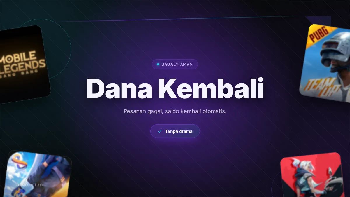 Pesanan gagal, dana kembali otomatis ke saldo