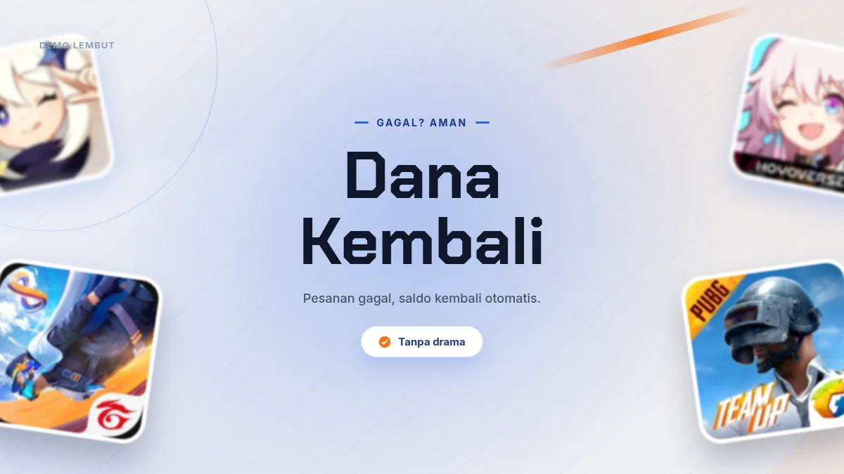 Pesanan gagal, dana kembali otomatis ke saldo
