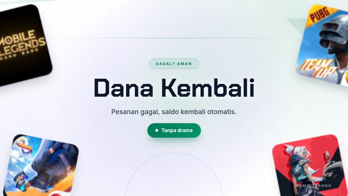 Pesanan gagal, dana kembali otomatis ke saldo