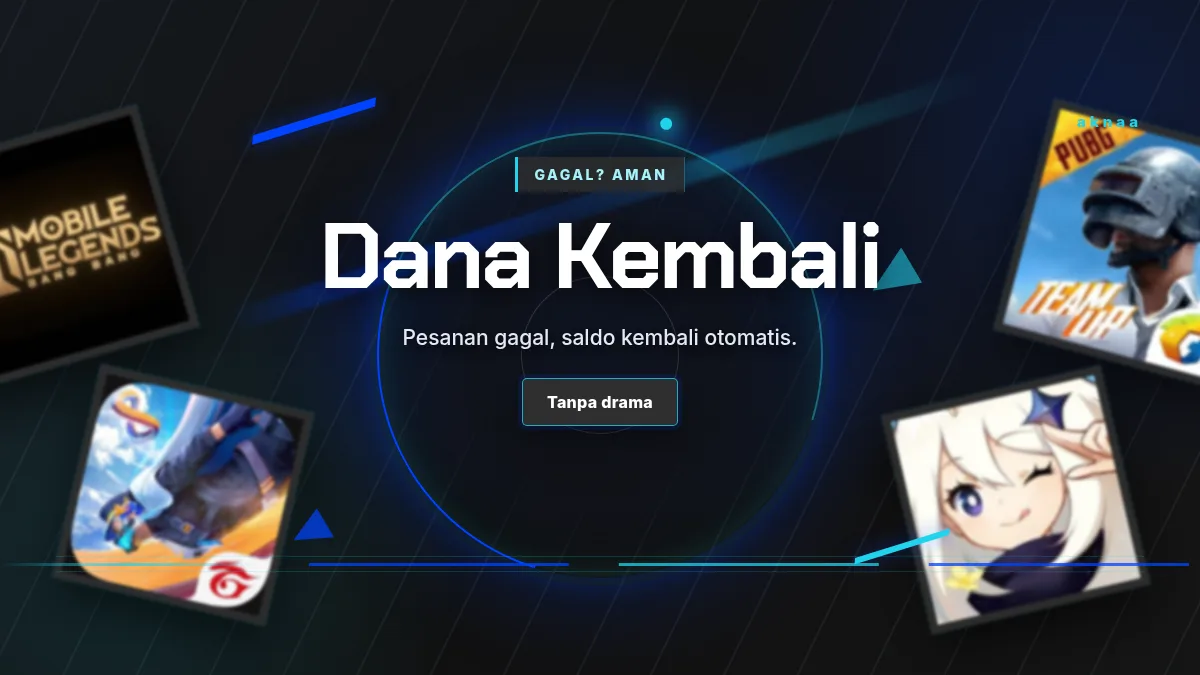 Pesanan gagal, dana kembali otomatis ke saldo