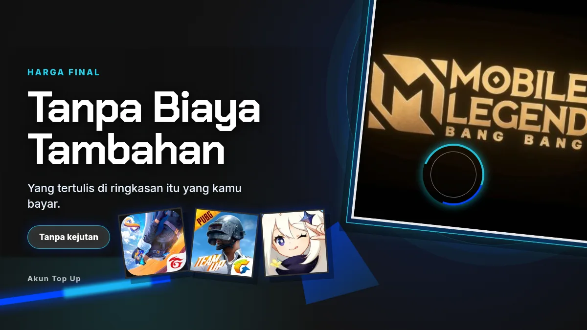 Harga final, tanpa biaya tambahan di halaman bayar