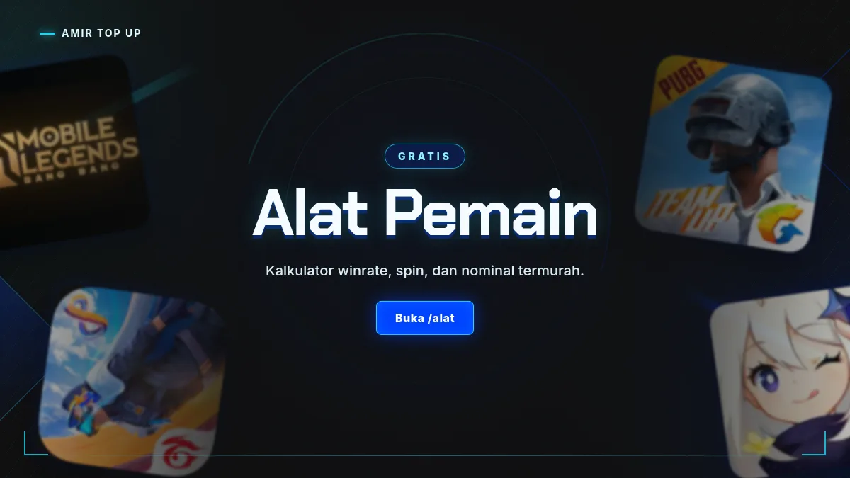 Alat pemain: kalkulator winrate, spin, dan nominal