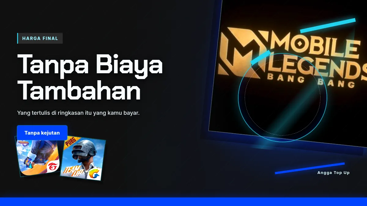 Harga final, tanpa biaya tambahan di halaman bayar