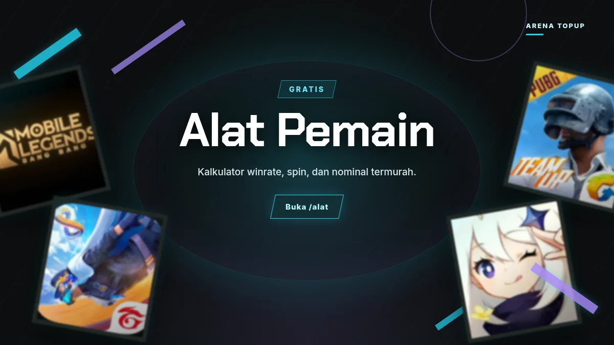 Alat pemain: kalkulator winrate, spin, dan nominal