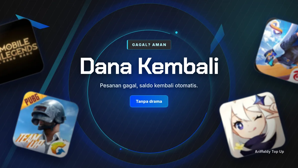 Pesanan gagal, dana kembali otomatis ke saldo