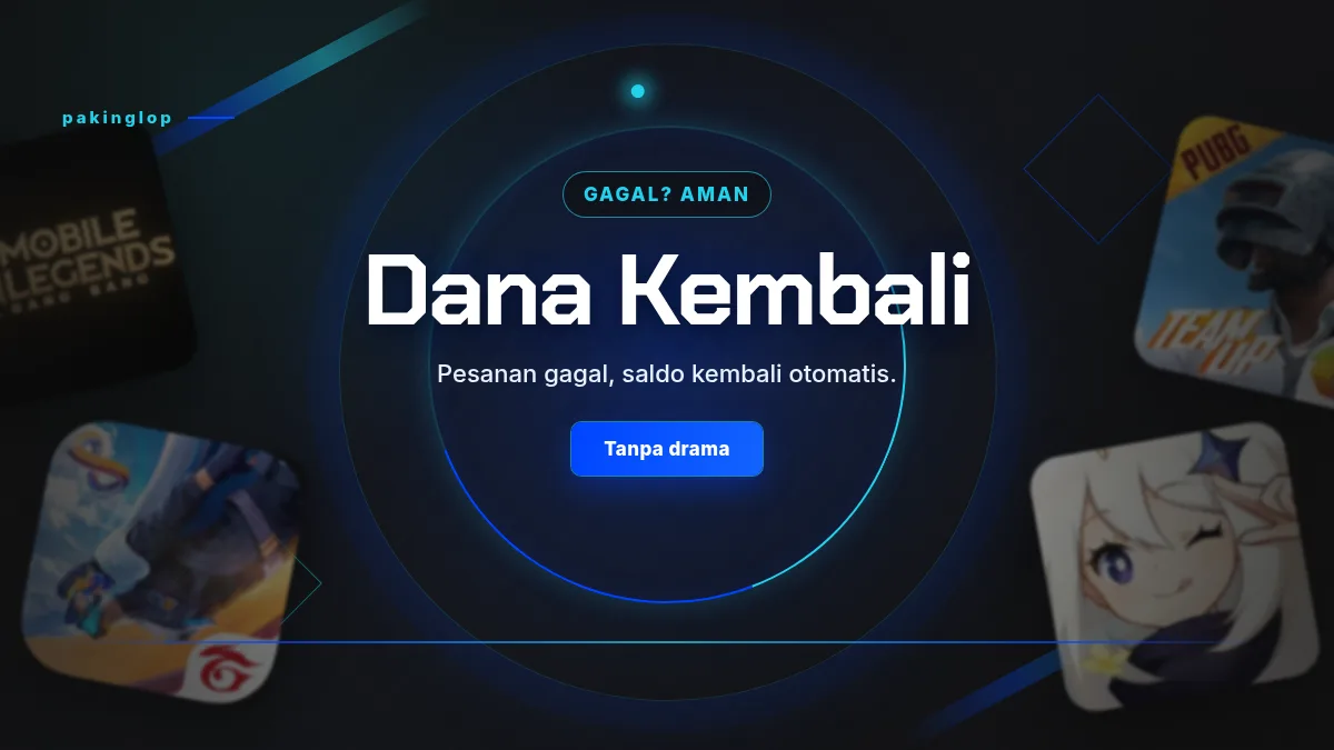 Pesanan gagal, dana kembali otomatis ke saldo