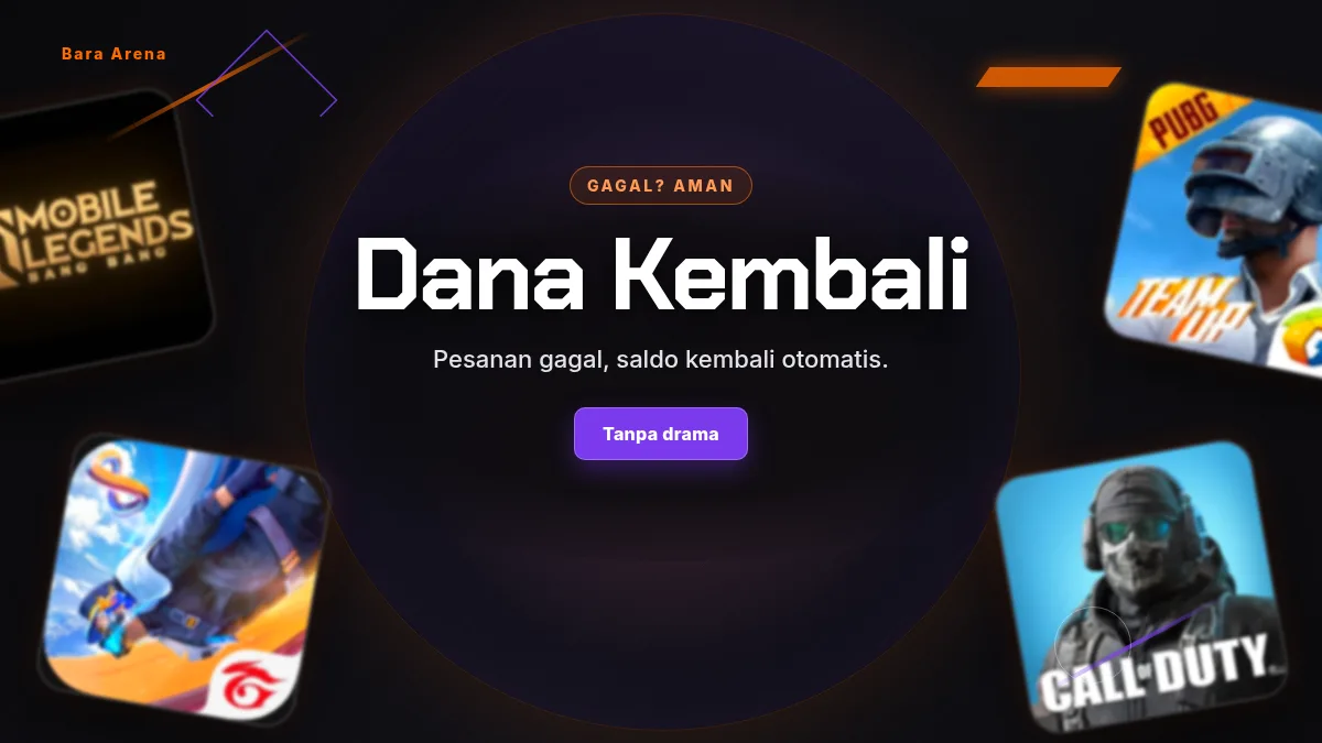 Pesanan gagal, dana kembali otomatis ke saldo