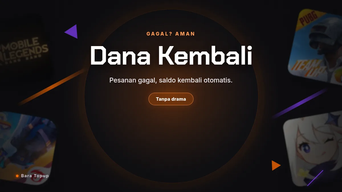 Pesanan gagal, dana kembali otomatis ke saldo