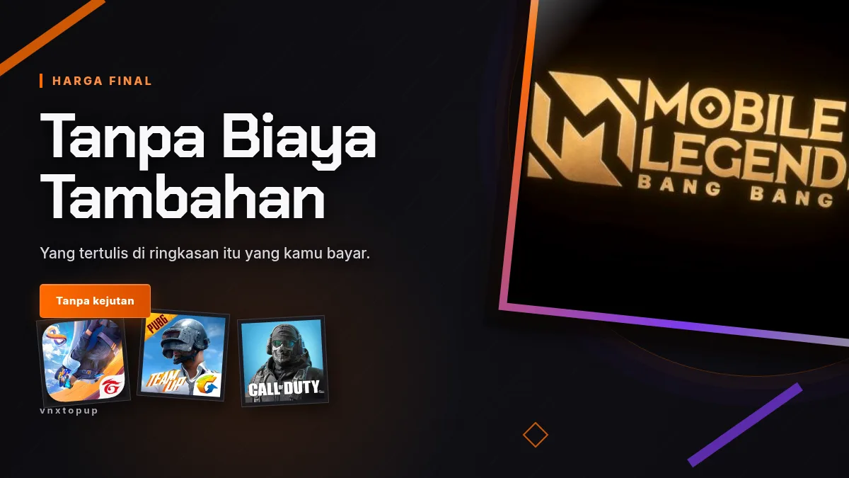 Harga final, tanpa biaya tambahan di halaman bayar