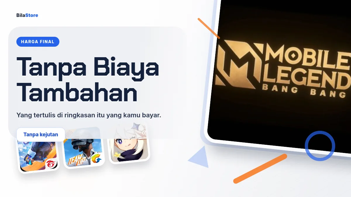 Harga final, tanpa biaya tambahan di halaman bayar