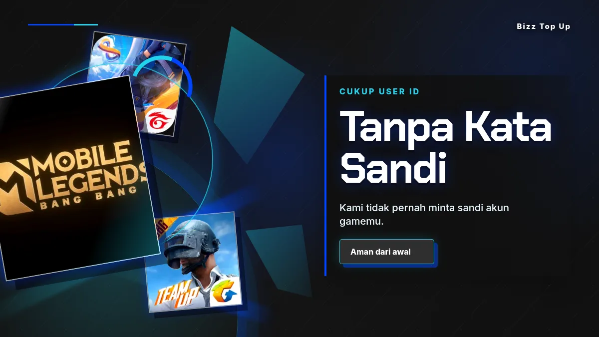Tanpa kata sandi akun game, cukup User ID