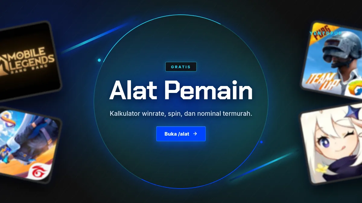Alat pemain: kalkulator winrate, spin, dan nominal