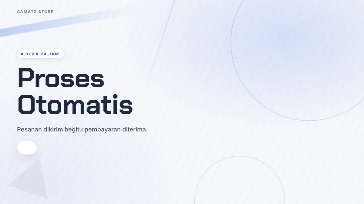 Proses otomatis, buka 24 jam