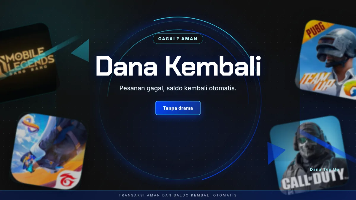 Pesanan gagal, dana kembali otomatis ke saldo