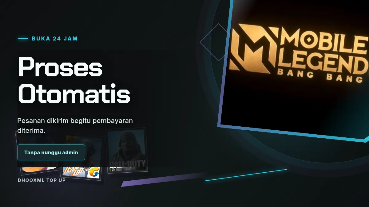 Proses otomatis, buka 24 jam