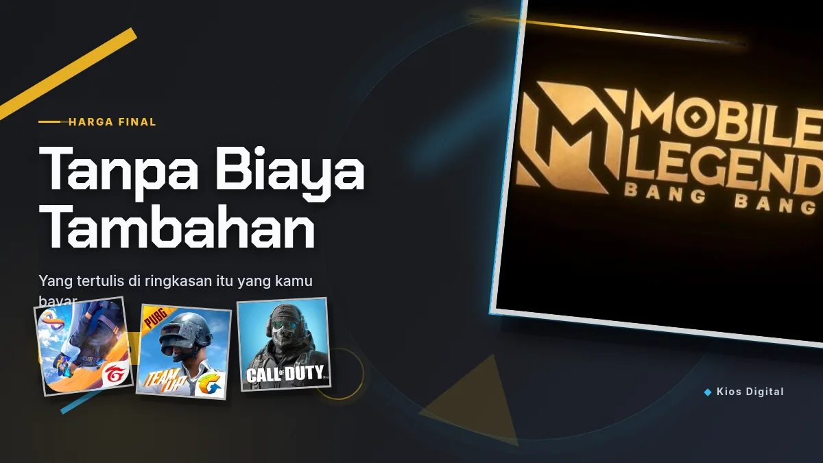 Harga final, tanpa biaya tambahan di halaman bayar