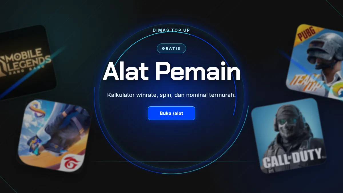 Alat pemain: kalkulator winrate, spin, dan nominal