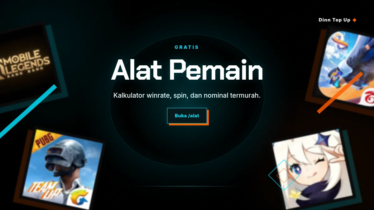 Alat pemain: kalkulator winrate, spin, dan nominal