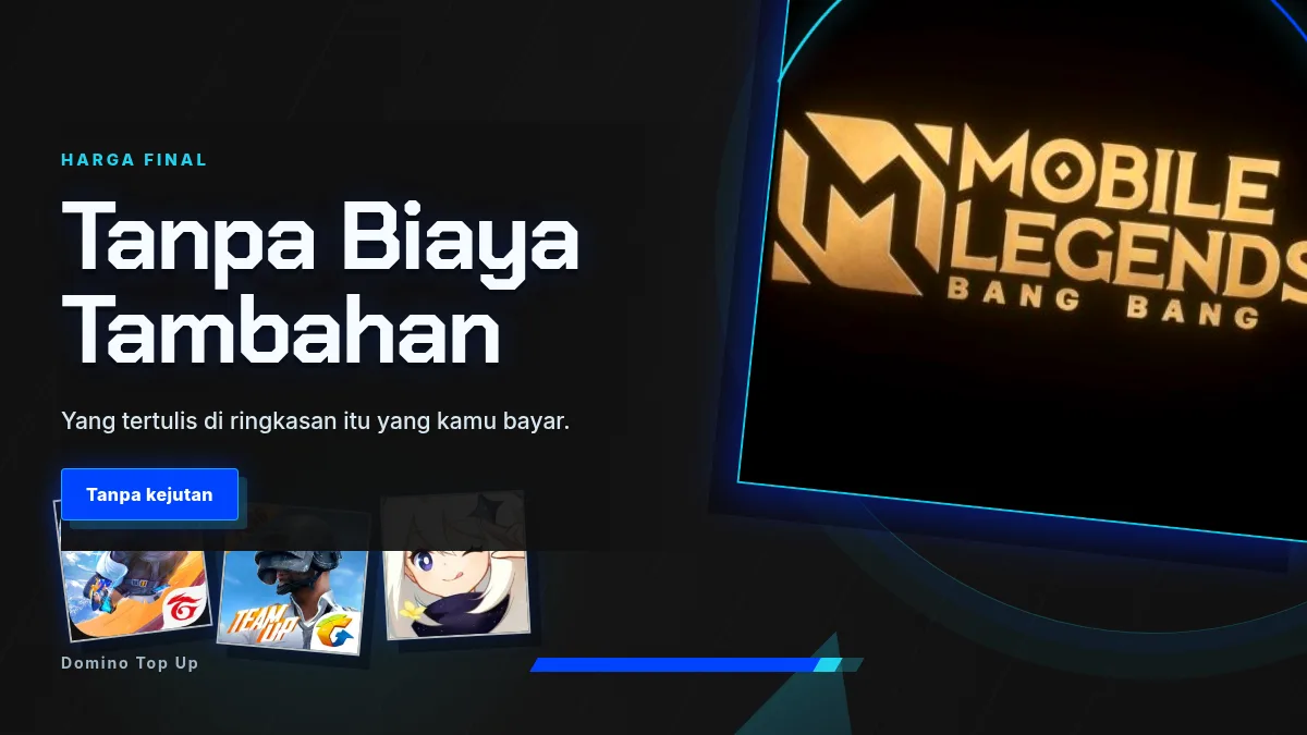 Harga final, tanpa biaya tambahan di halaman bayar