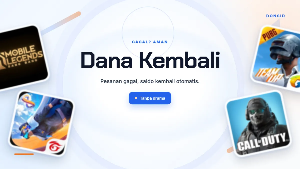 Pesanan gagal, dana kembali otomatis ke saldo