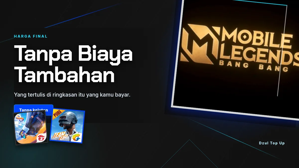 Harga final, tanpa biaya tambahan di halaman bayar