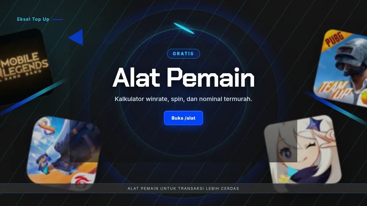 Alat pemain: kalkulator winrate, spin, dan nominal