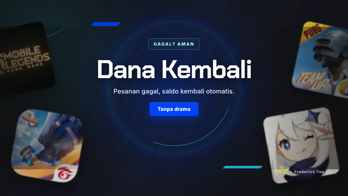 Pesanan gagal, dana kembali otomatis ke saldo