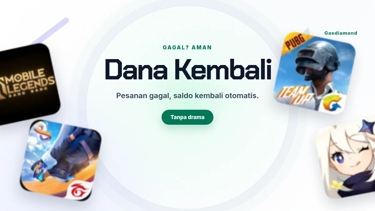 Pesanan gagal, dana kembali otomatis ke saldo