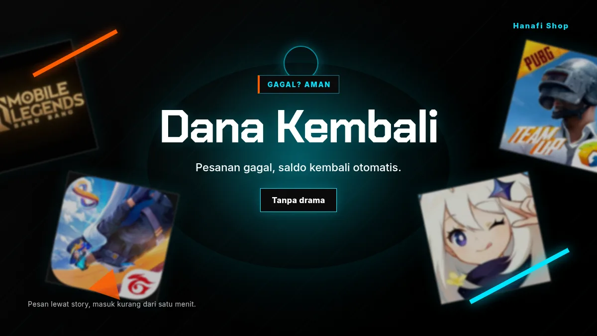 Pesanan gagal, dana kembali otomatis ke saldo