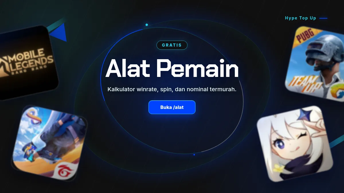 Alat pemain: kalkulator winrate, spin, dan nominal