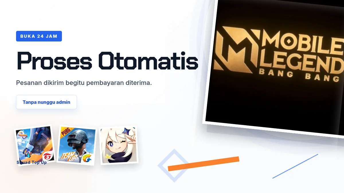 Proses otomatis, buka 24 jam
