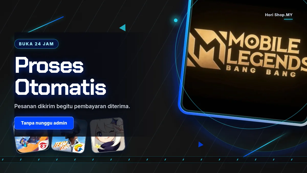 Proses otomatis, buka 24 jam