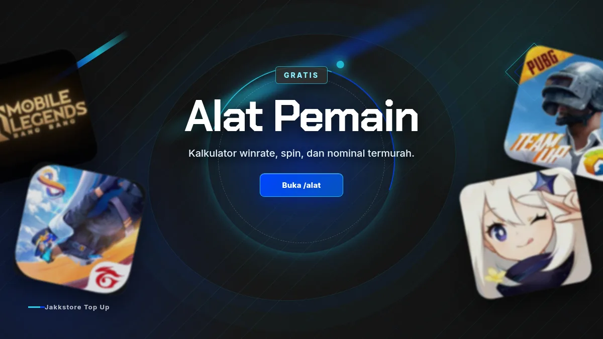 Alat pemain: kalkulator winrate, spin, dan nominal