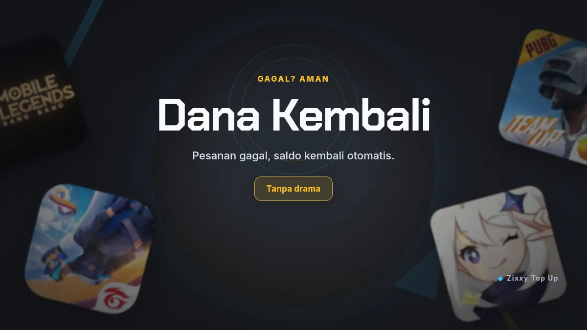 Pesanan gagal, dana kembali otomatis ke saldo