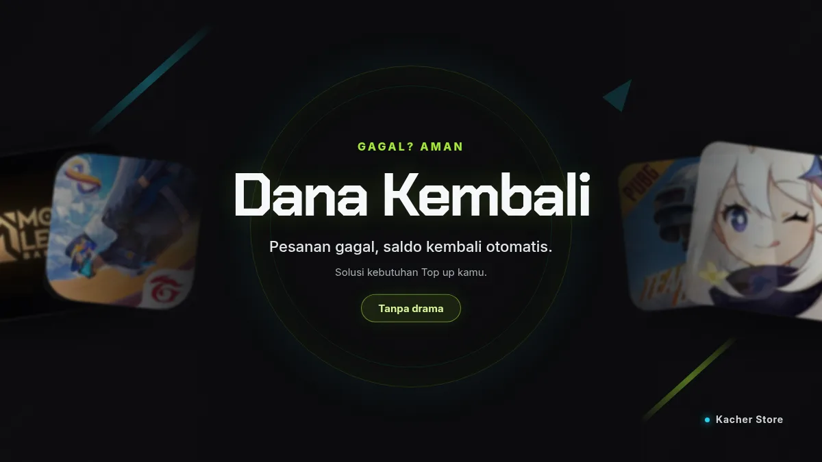 Pesanan gagal, dana kembali otomatis ke saldo