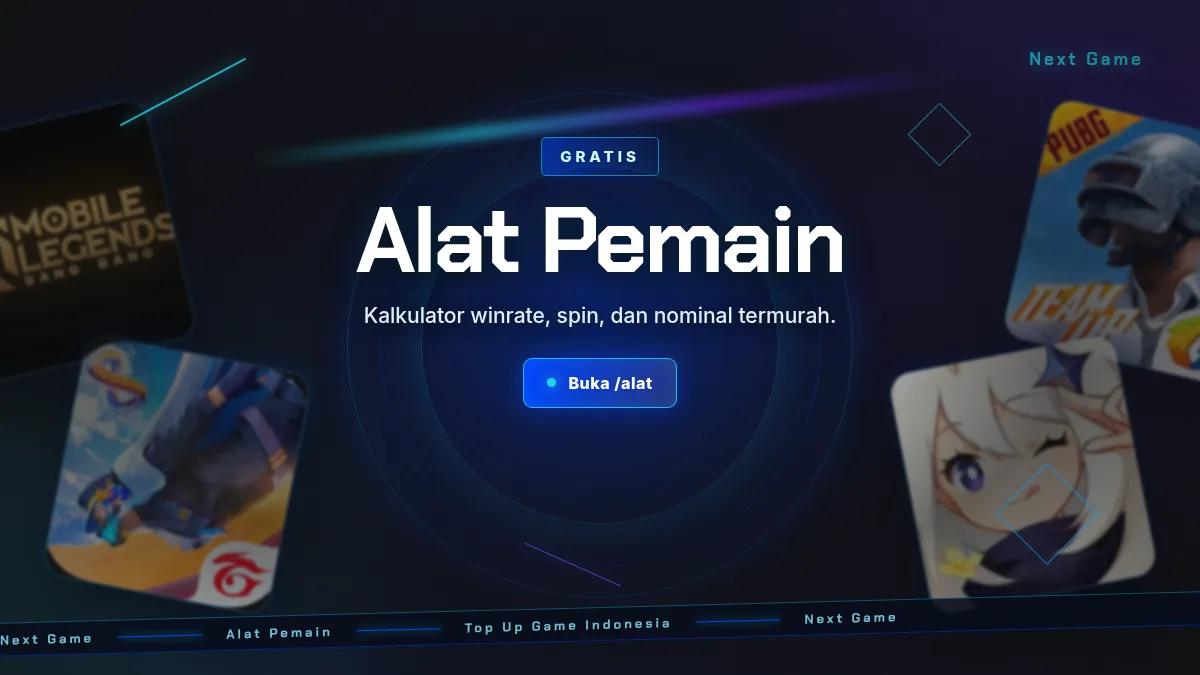 Alat pemain: kalkulator winrate, spin, dan nominal