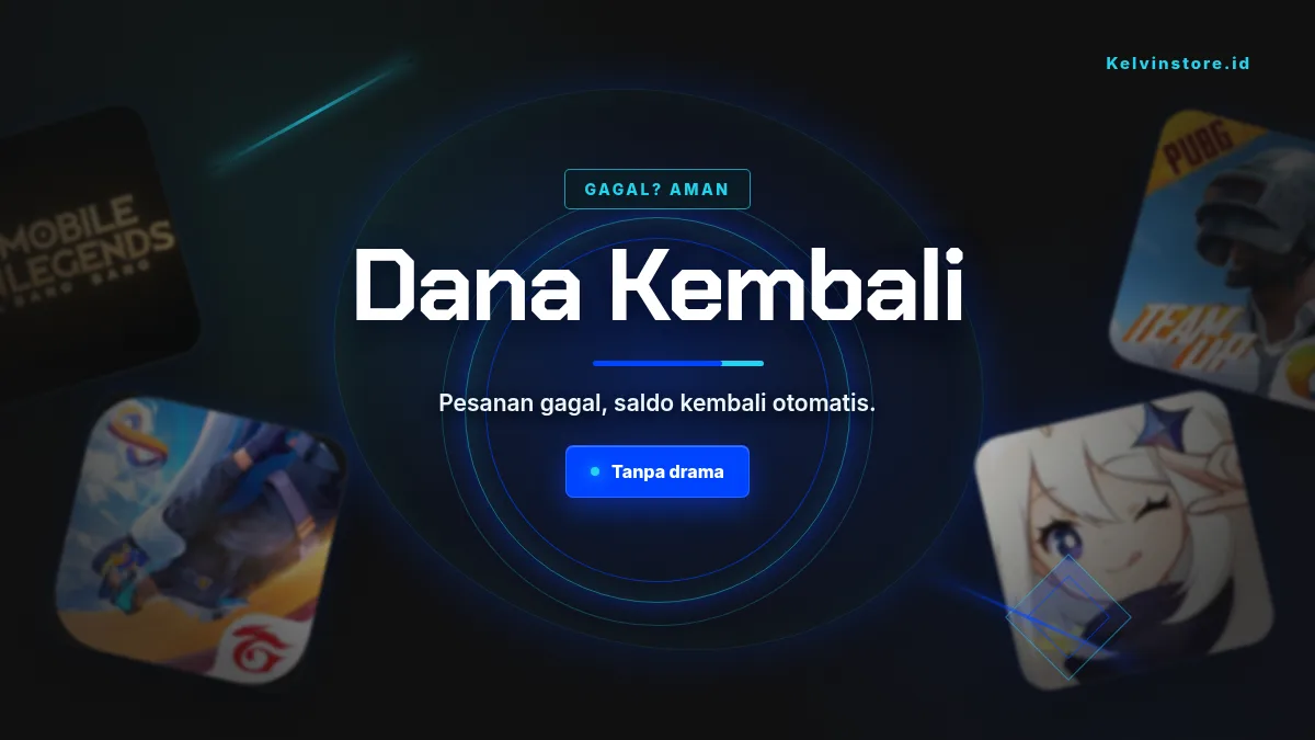 Pesanan gagal, dana kembali otomatis ke saldo