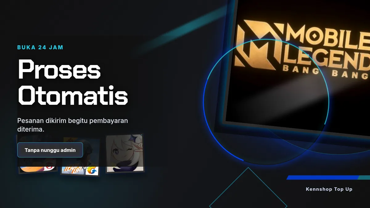 Proses otomatis, buka 24 jam