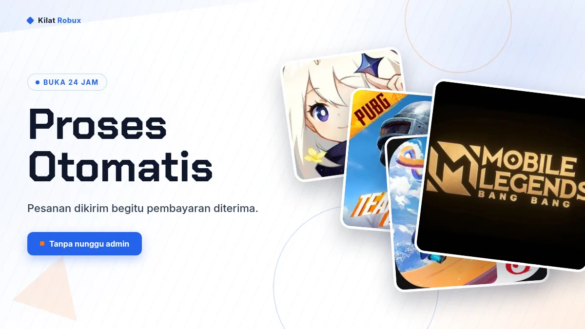 Proses otomatis, buka 24 jam