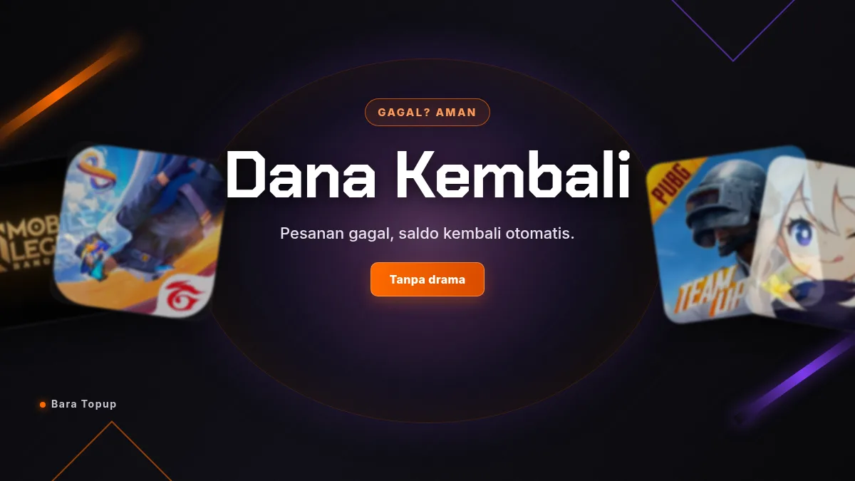 Pesanan gagal, dana kembali otomatis ke saldo