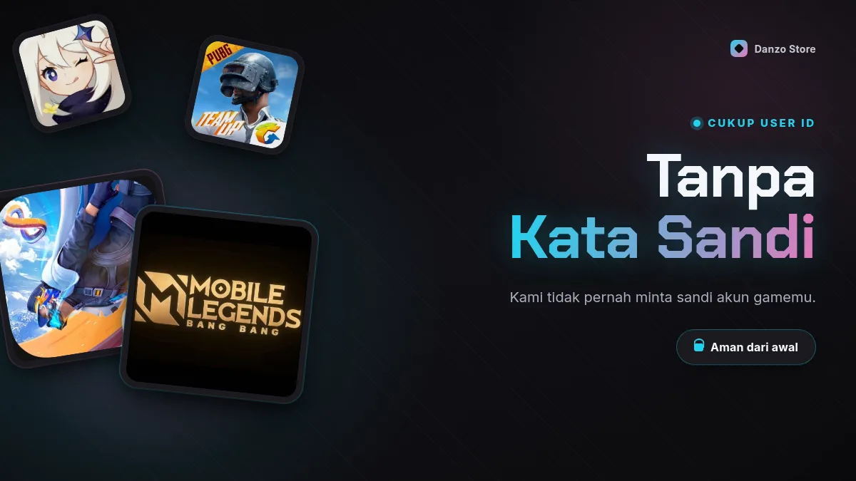 Tanpa kata sandi akun game, cukup User ID