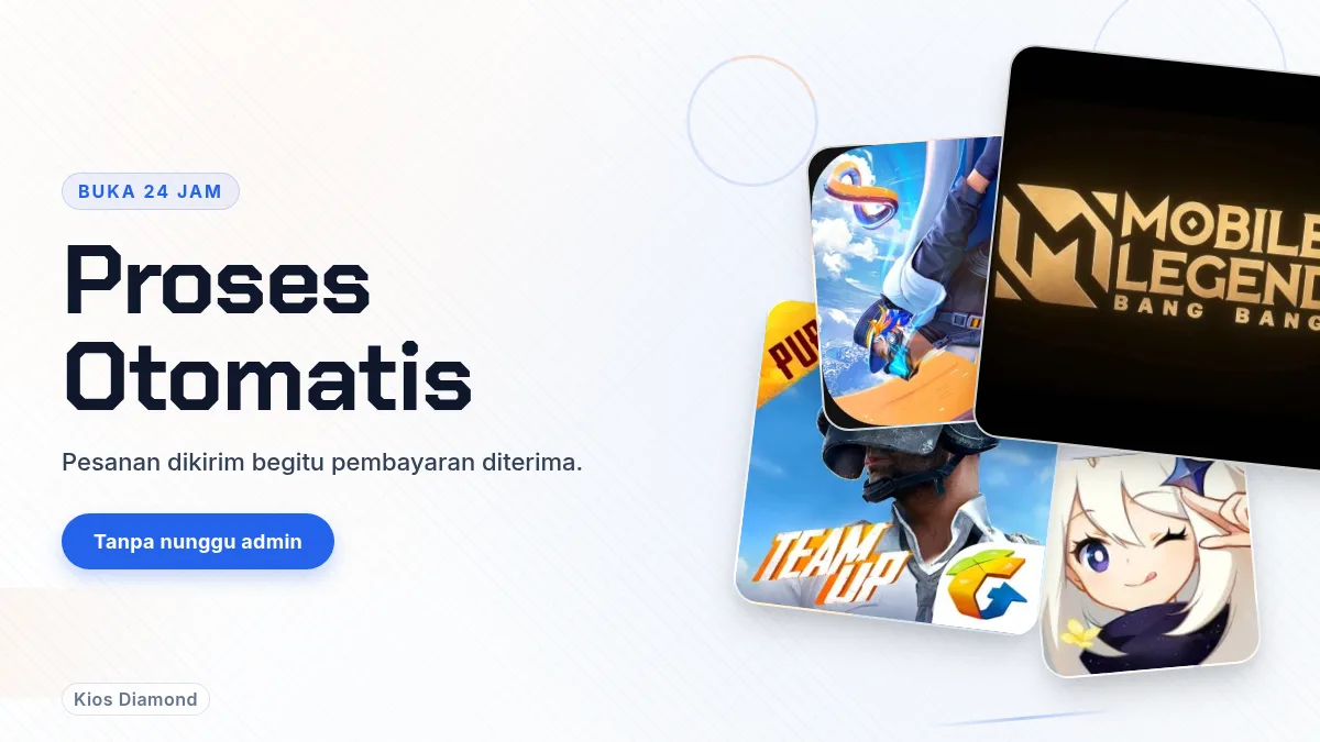 Proses otomatis, buka 24 jam