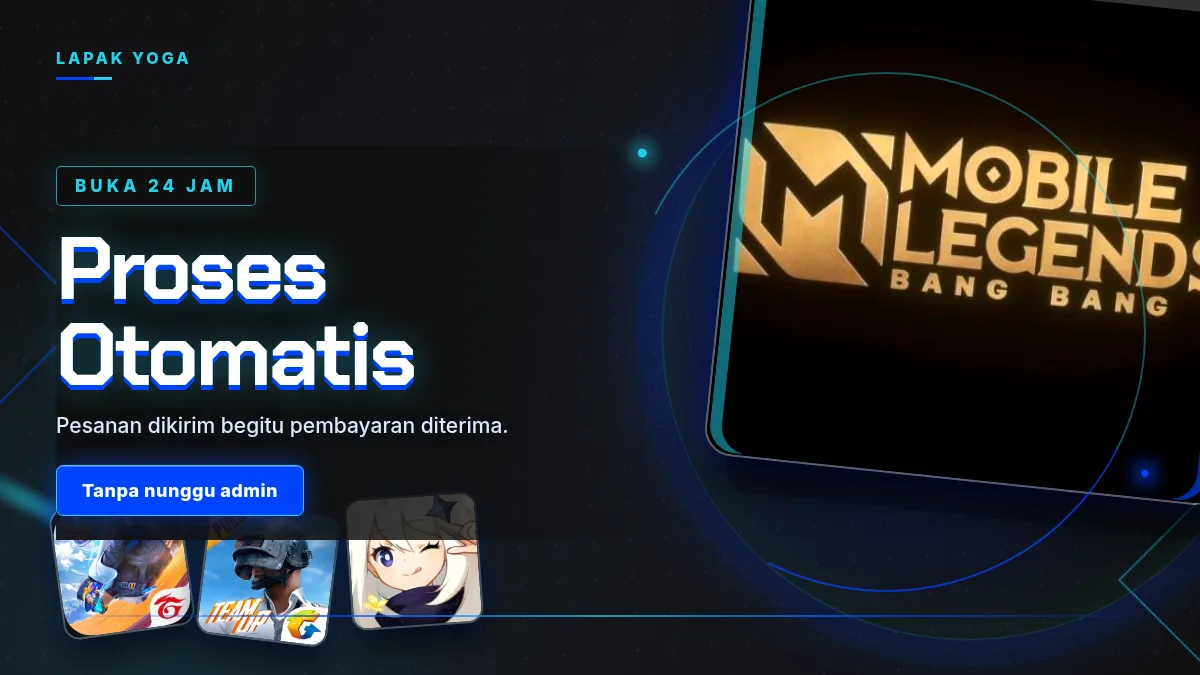 Proses otomatis, buka 24 jam