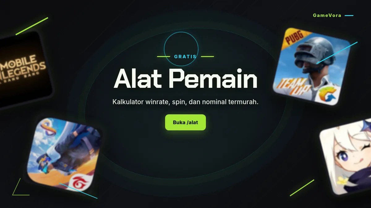 Alat pemain: kalkulator winrate, spin, dan nominal