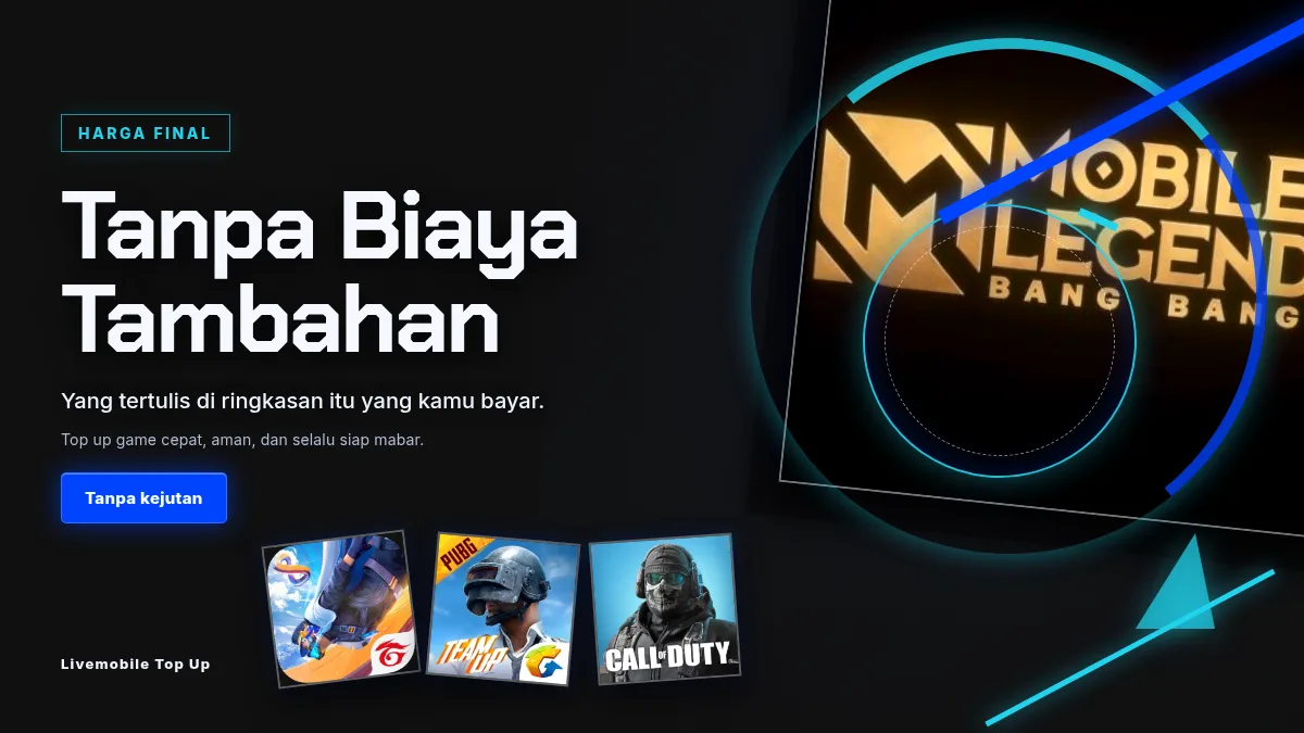 Harga final, tanpa biaya tambahan di halaman bayar