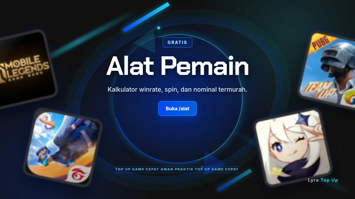 Alat pemain: kalkulator winrate, spin, dan nominal